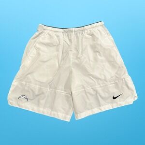 Los Angeles Chargers Nike NFL Dri-Fit White Training Shorts Men XL Team Issued